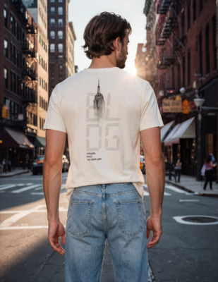 PÁNSKÉ TRIČKO S LEHKÝM VZOREM M1243 Tellini S.R.L. Velkoobchodní oblečení